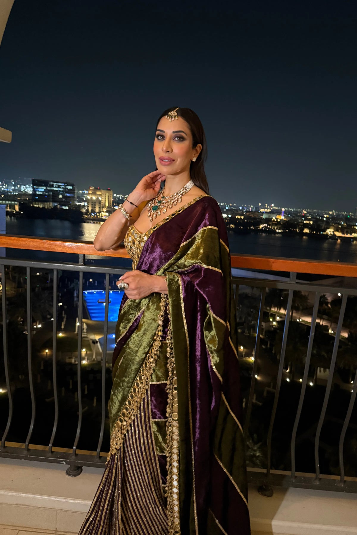 Sophie Choudry in Jahan-e-ishq Saree