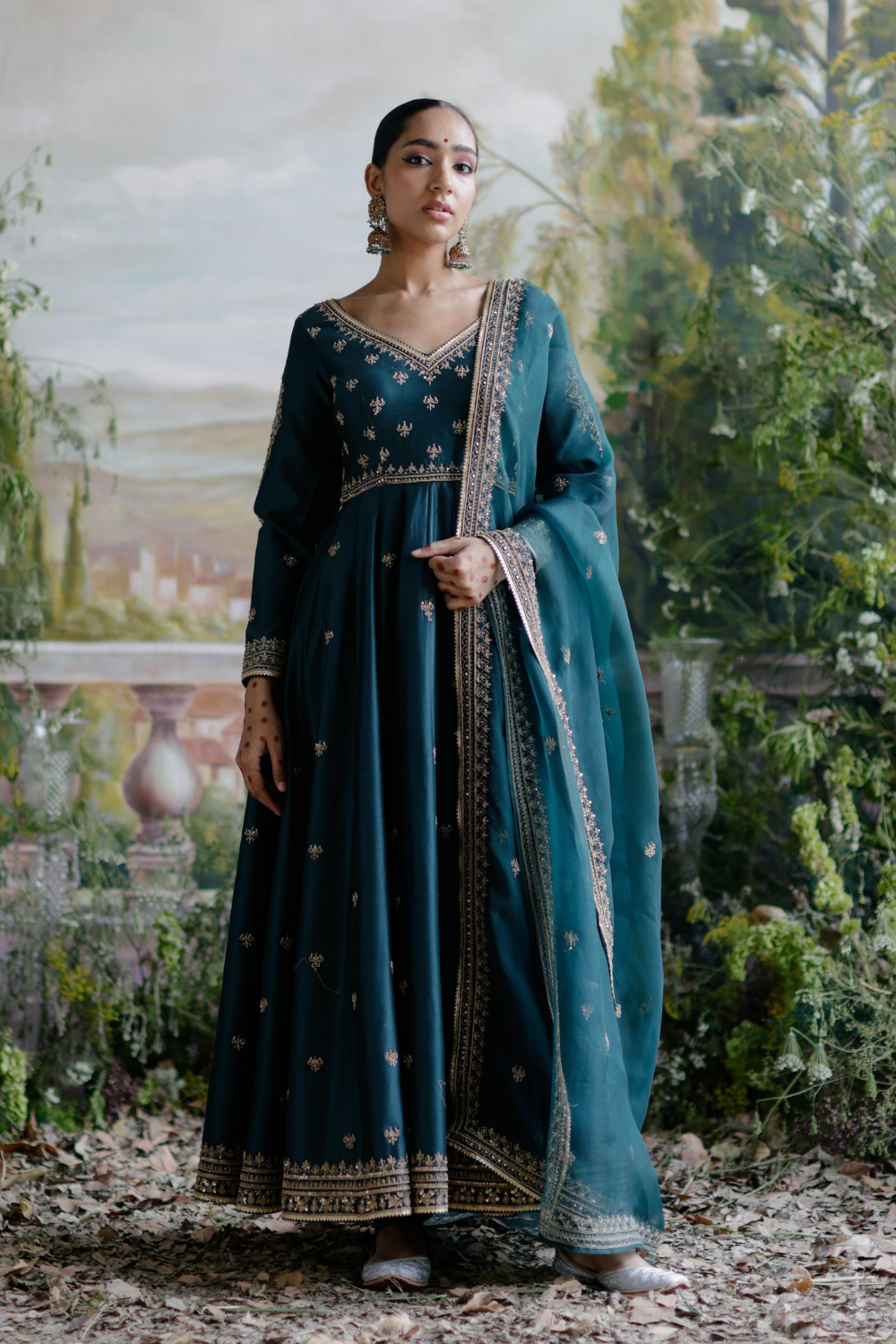 Nafees Anarkali Set