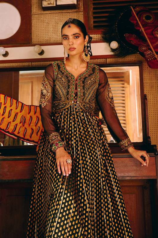 Chandrika Anarkali jacket Set