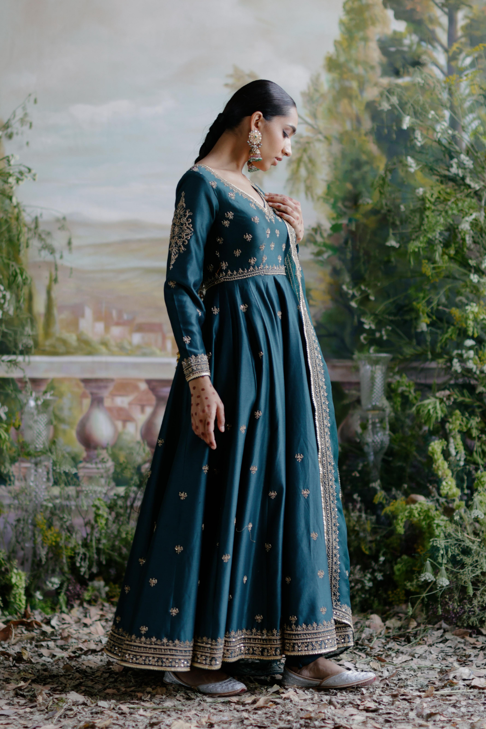 Nafees Anarkali Set