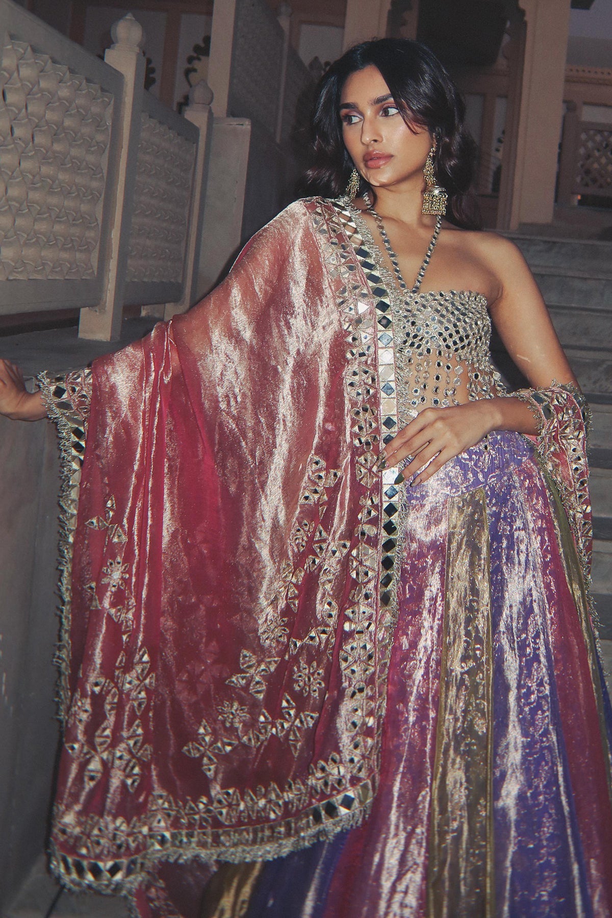 Alavia in Rangratna Lehenga Set