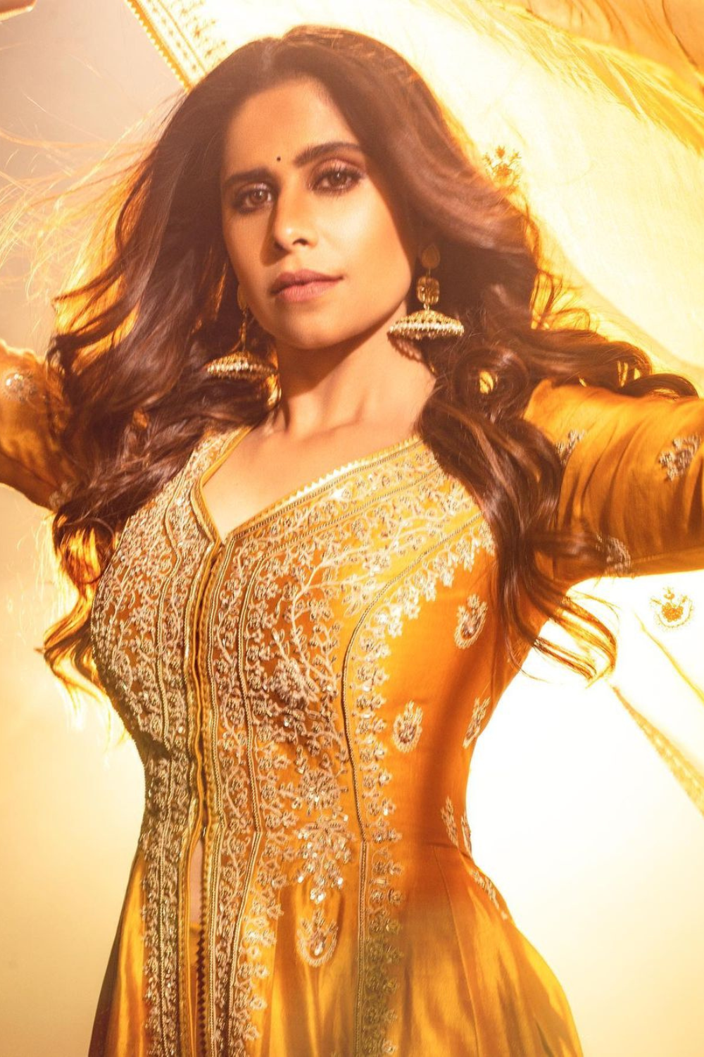 Sai Tamhankar in Zahra Anarkali Set