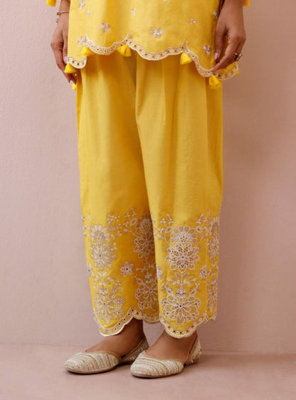 Sorelle Supima Cotton Yellow Co-ord Set