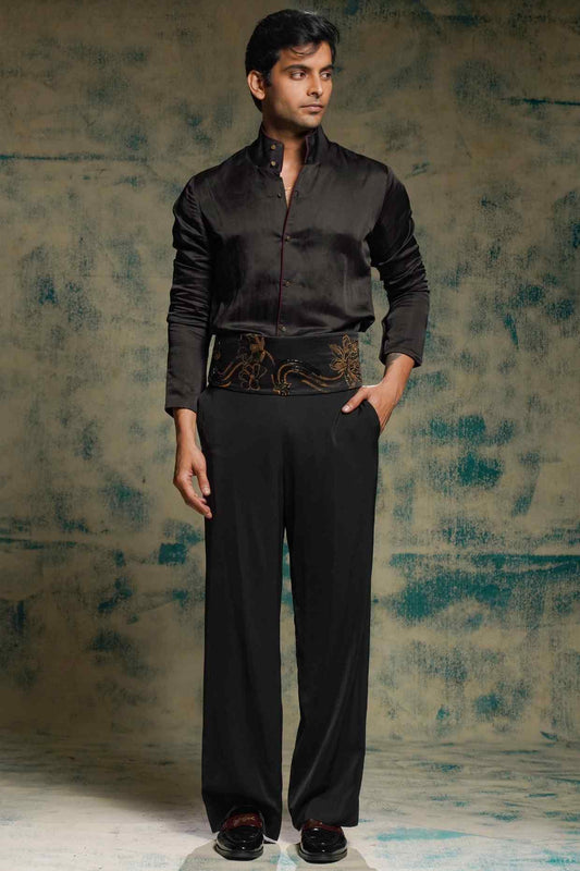CLASSIC BLACK SHIRT SET
