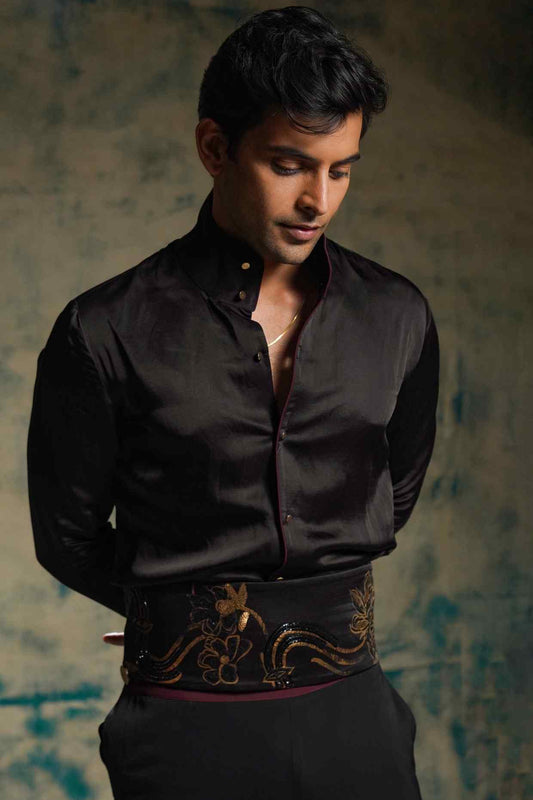 CLASSIC BLACK SHIRT SET