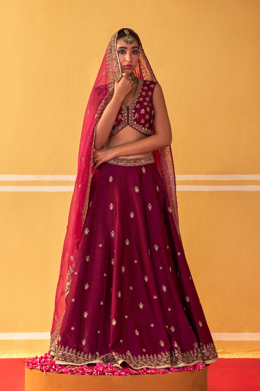 Bindu Lehenga Set