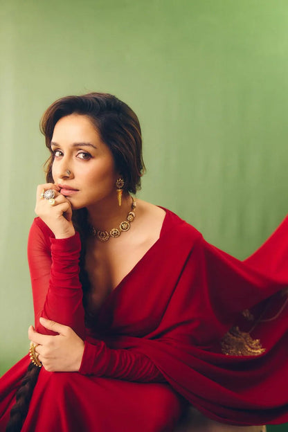 The Manhattan Cocktail Saree