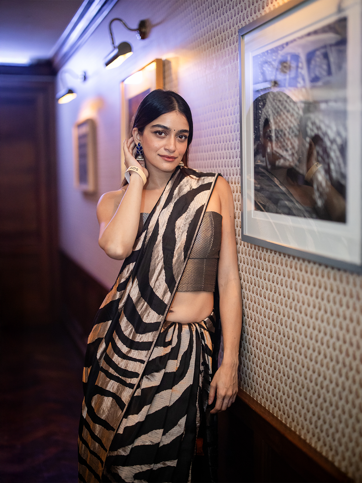 Handwoven Chocolate Brown Silk Saree