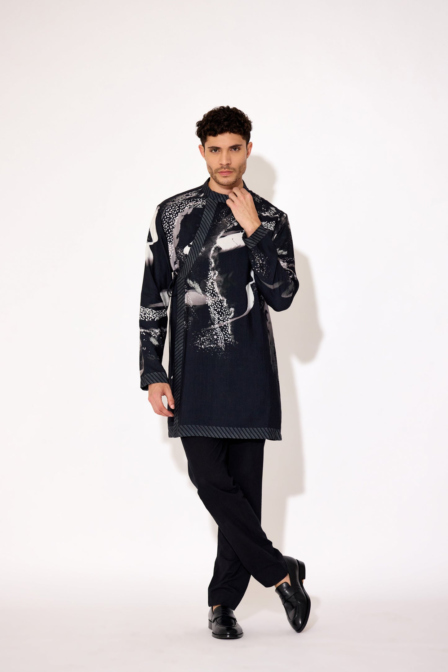 Angrakha kurta set