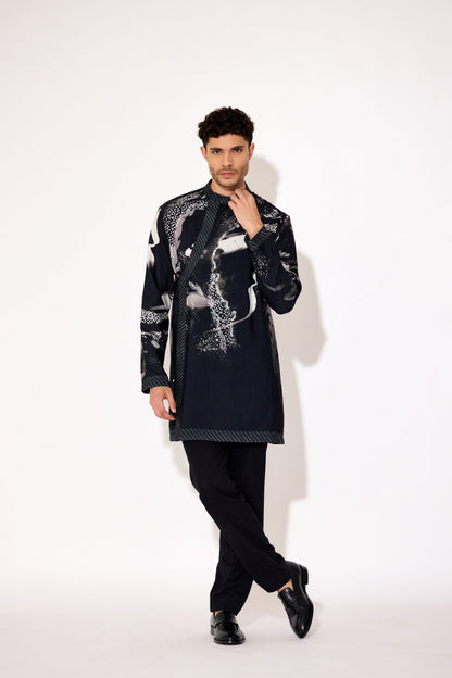Angrakha kurta set