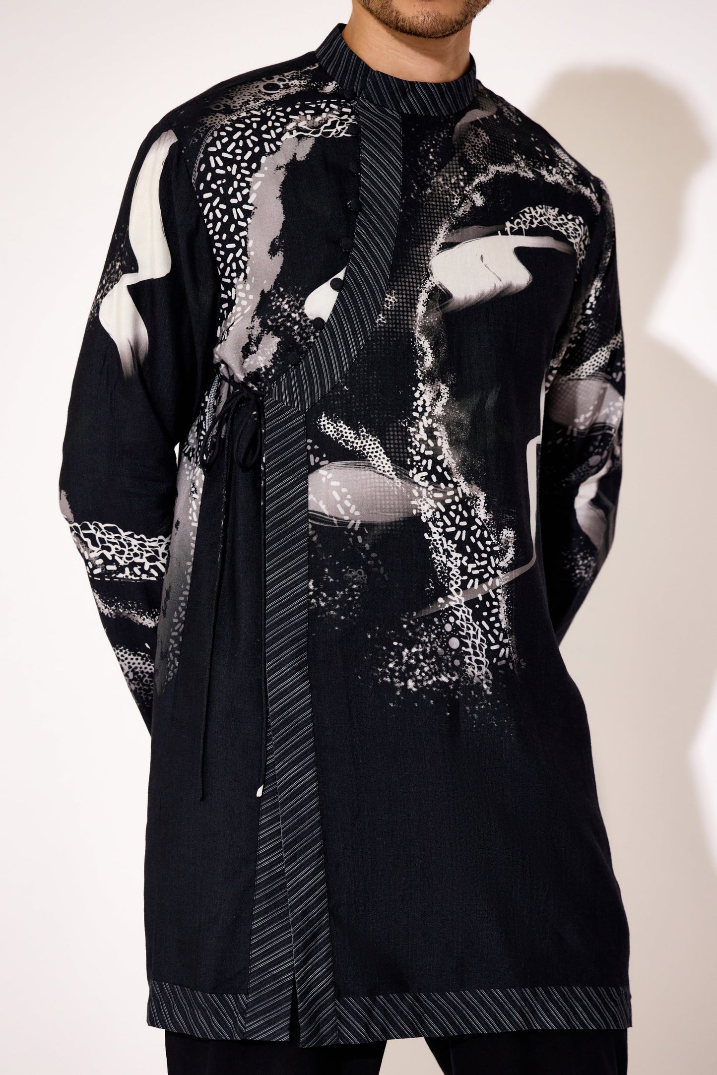 Angrakha kurta set