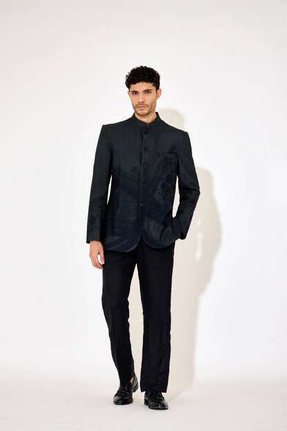 Dark green Bandgala