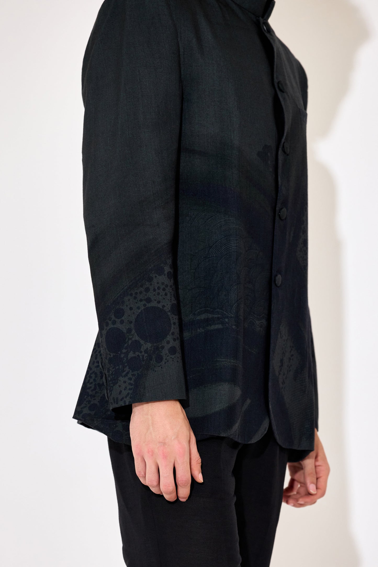 Dark green Bandgala