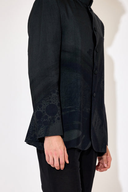 Dark green Bandgala
