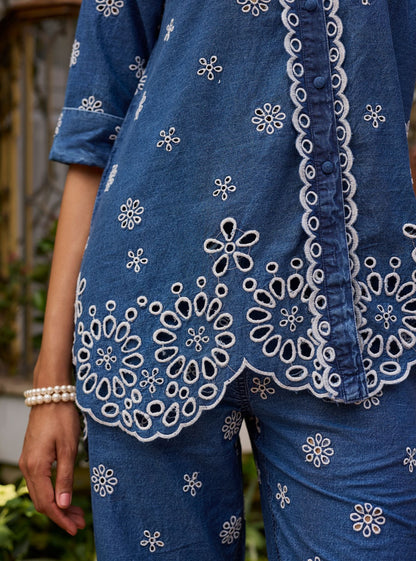 Anvie Denim Co-ord Set
