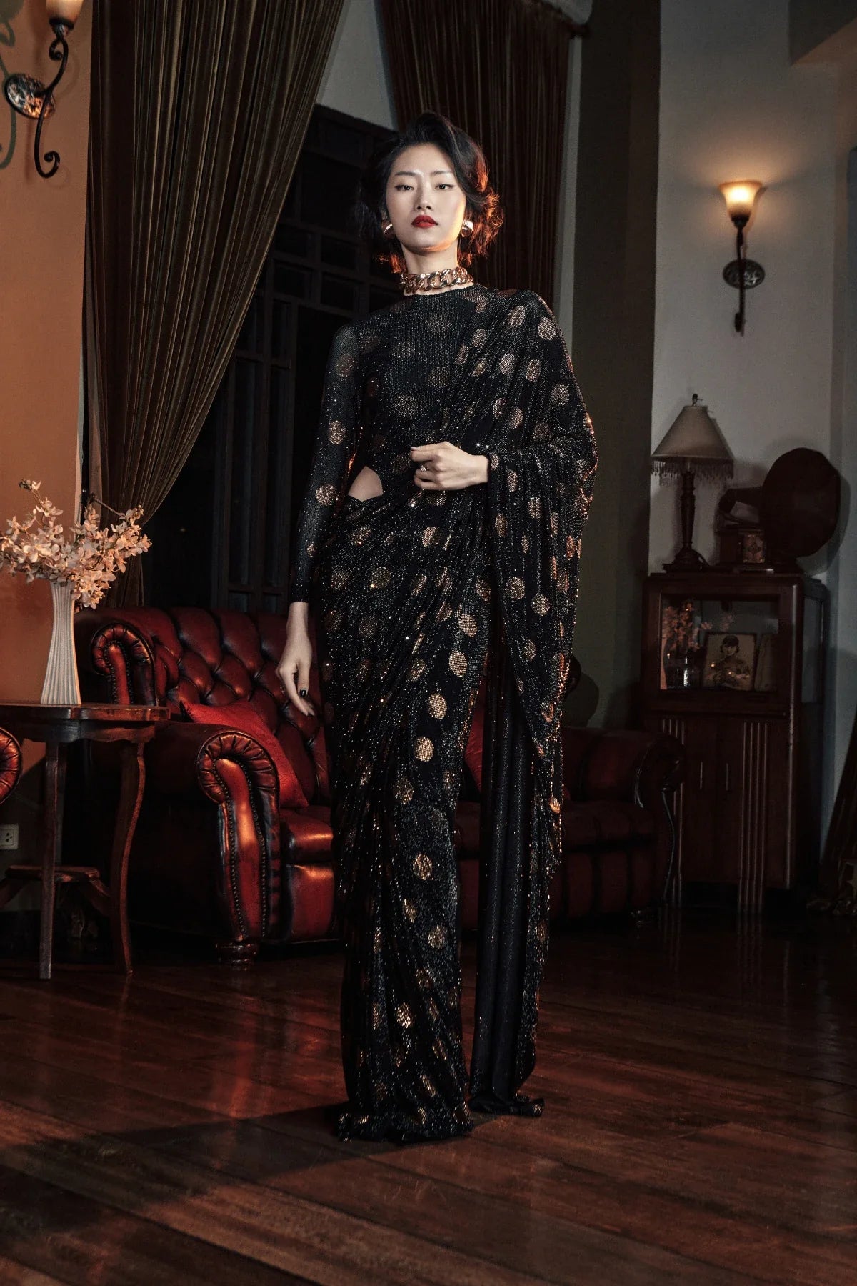 Dottie Saree Set