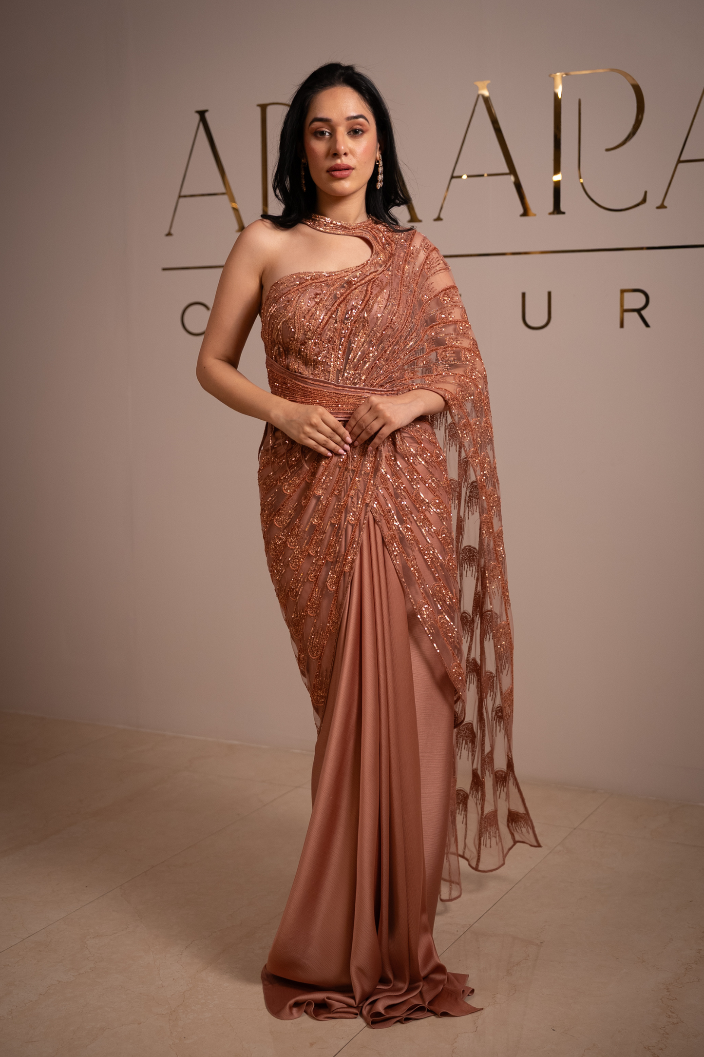 Blush Pink Saree