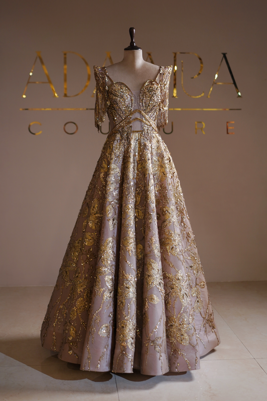 Shimmer Dusk Gown