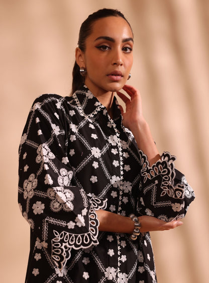 Magnus Supima Cotton Black Co-ord Set