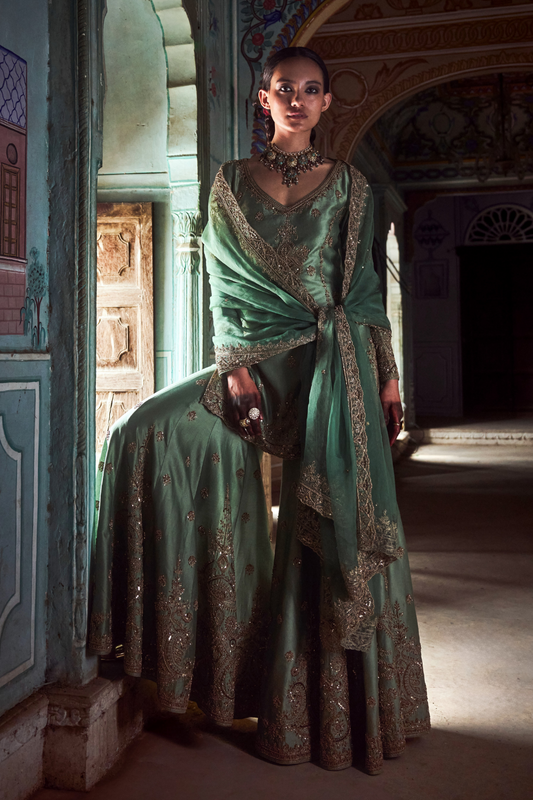Karuna Sharara Set