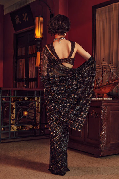 Minji Saree Set