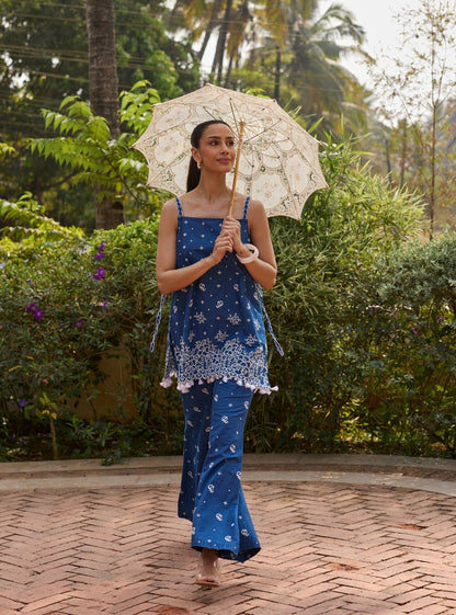 Ahalya Denim Co-ord Set