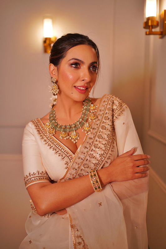 Niki Mehra in Inayat Saree