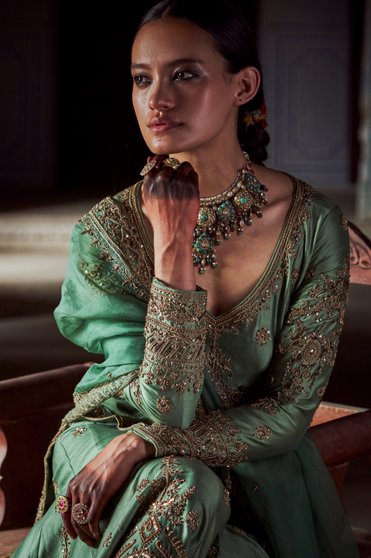 Karuna Sharara Set