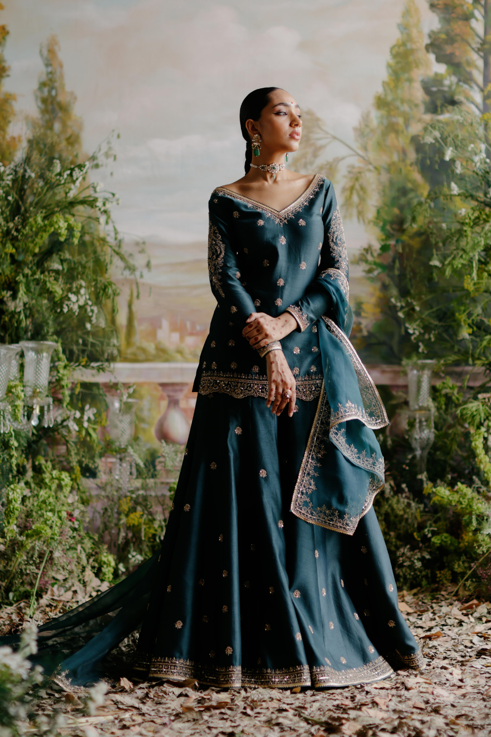 Afsar Sharara Set