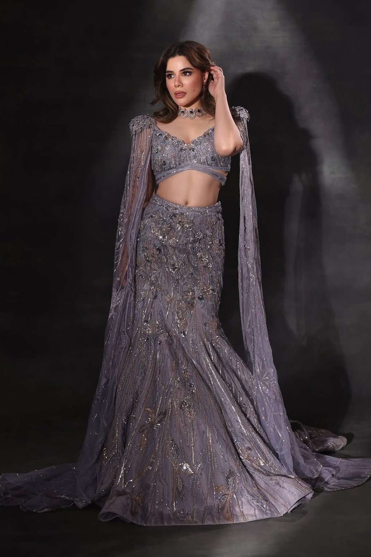 Roshni Bhatia in Floral dream top and skirt