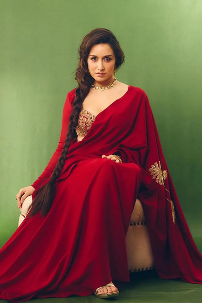 The Manhattan Cocktail Saree