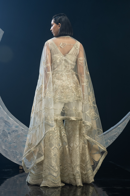 Moonbeam Sharara Set