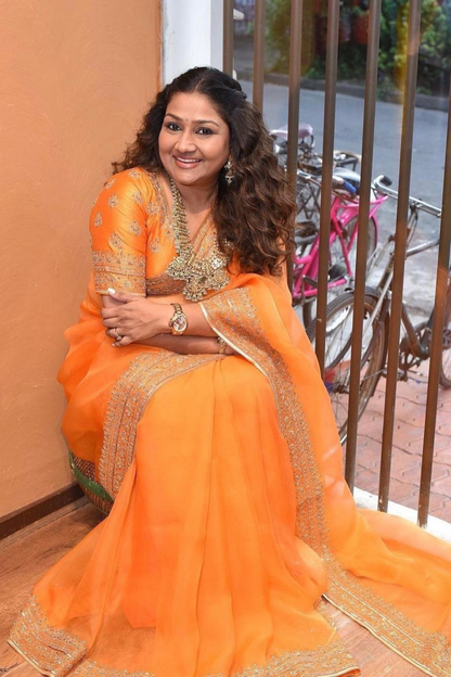 Dolly Jain in Amaira Saree