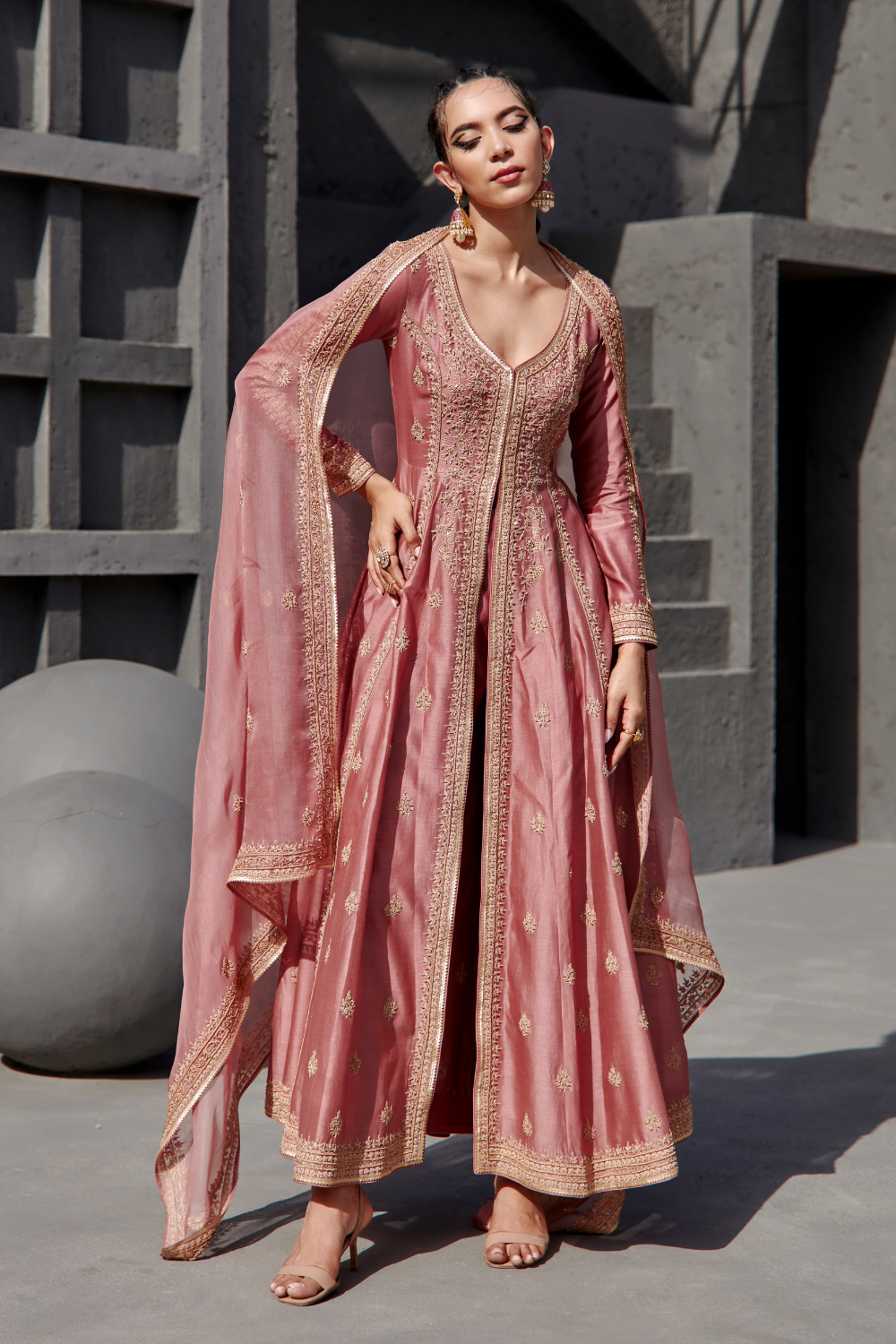 Kusha Kapila in Inaya Anarkali Set