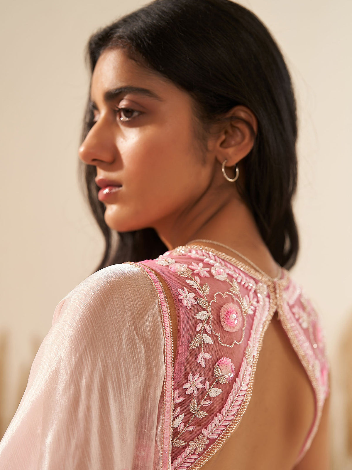 Carnation Pink Lehenga Set