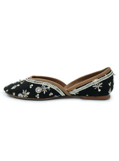 Nadia Black Vegan Jutti