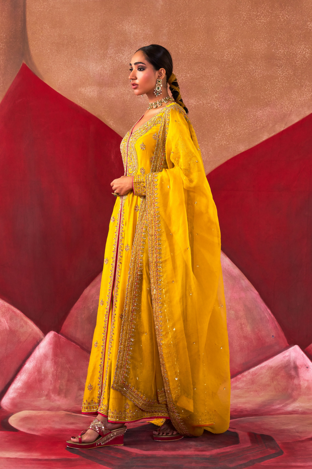 Madhu Jacket Set