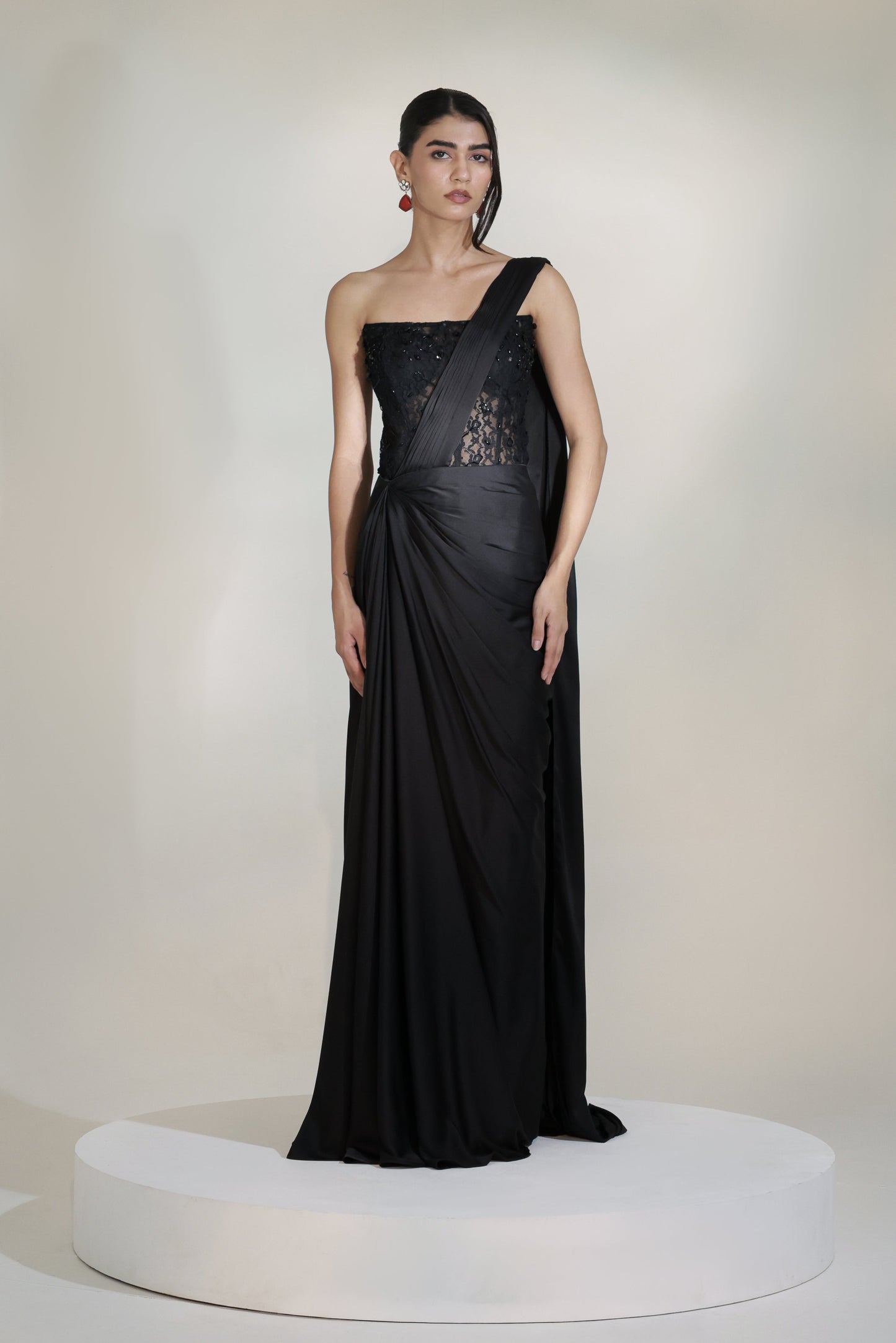 QUEEN CORSET SAREE SET