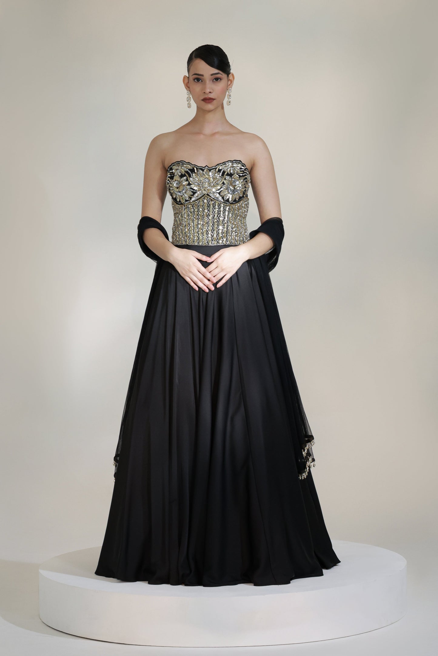 ECLIPSE CORSET LEHENGA SET