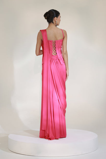 GOLABI 2.0 CORSET SAREE
