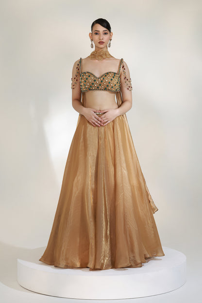 LUSTRE JEWEL LEHENGA SET
