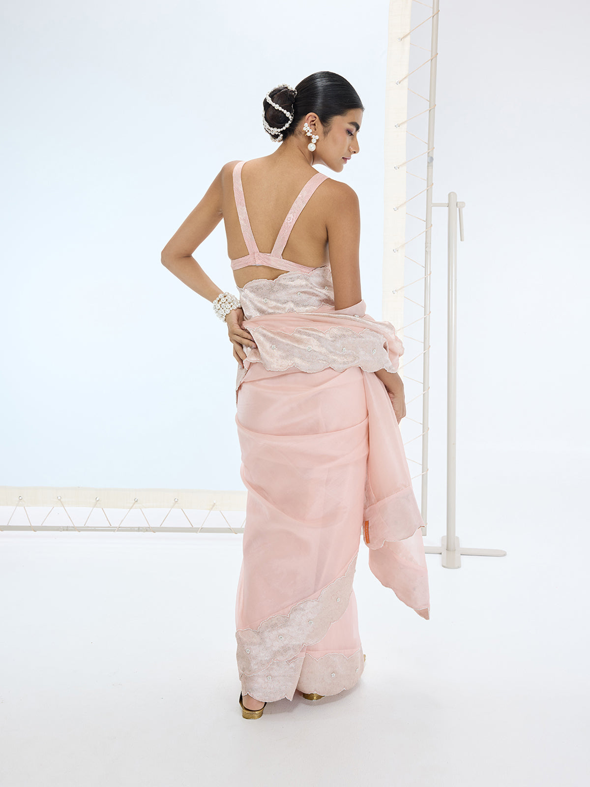 The Jane Saree In Pink