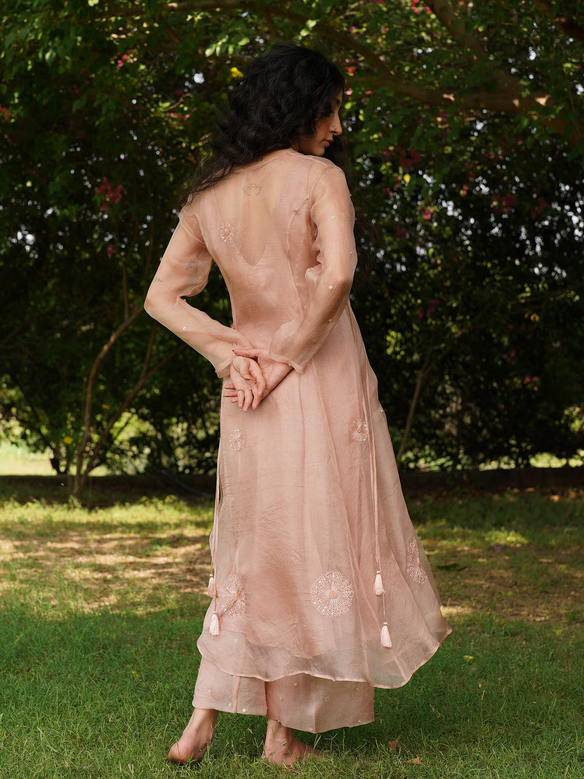 Moonshine Rose Gold Kurta Set