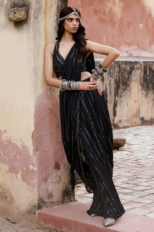 Adele  Saree Gown