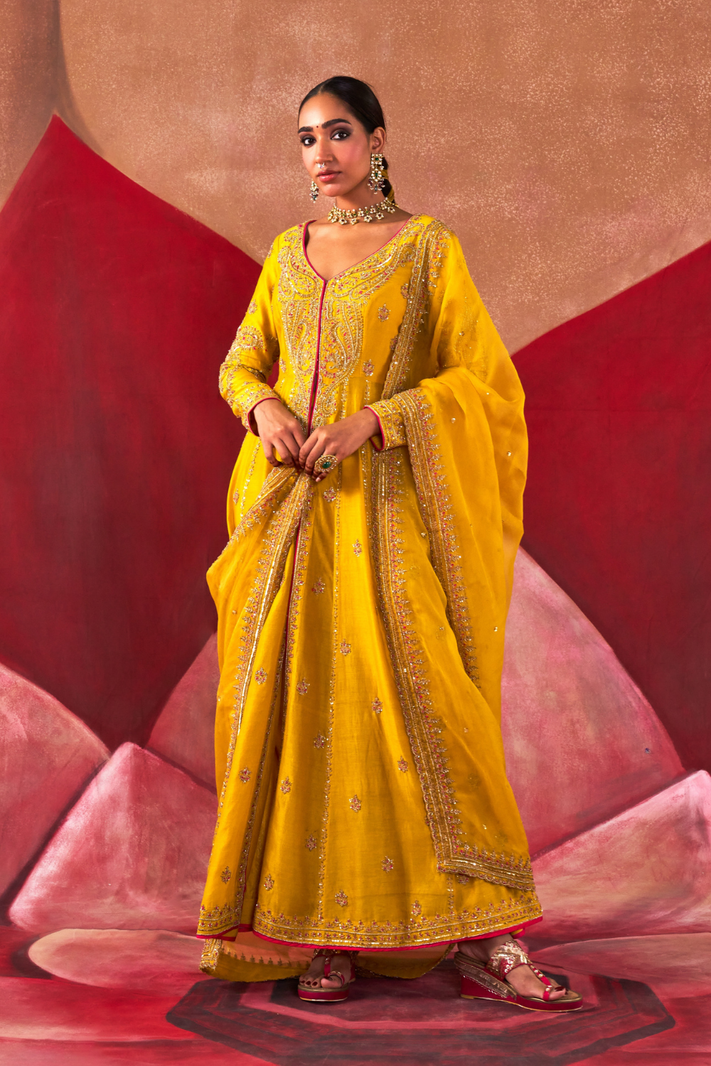 Madhu Jacket Set