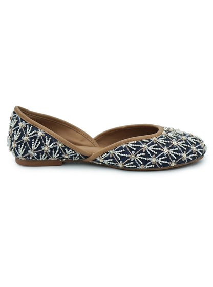 Aisha Navy Vegan Jutti