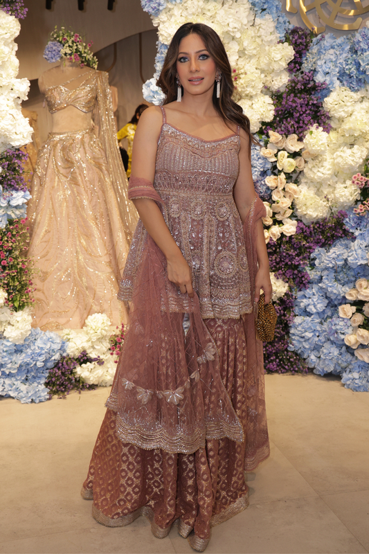 Ningla Dheer in Blooming Wallflower Sharara
