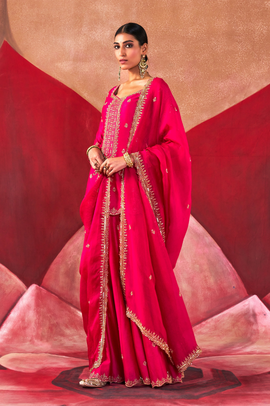 Vijayeeta Sharara Set