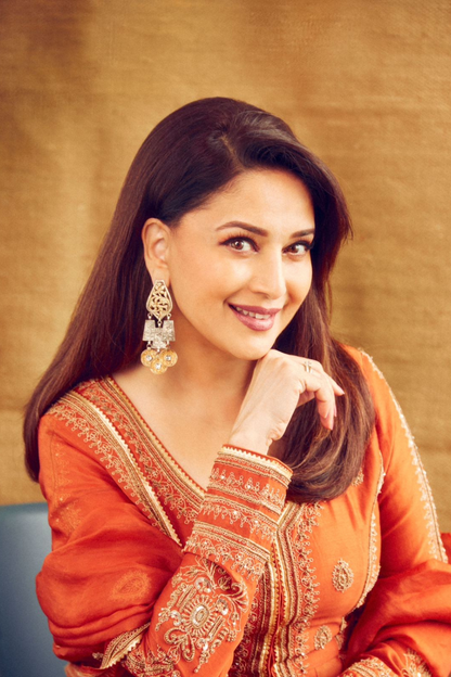 Madhuri Dixit in Husna Anarkali Set