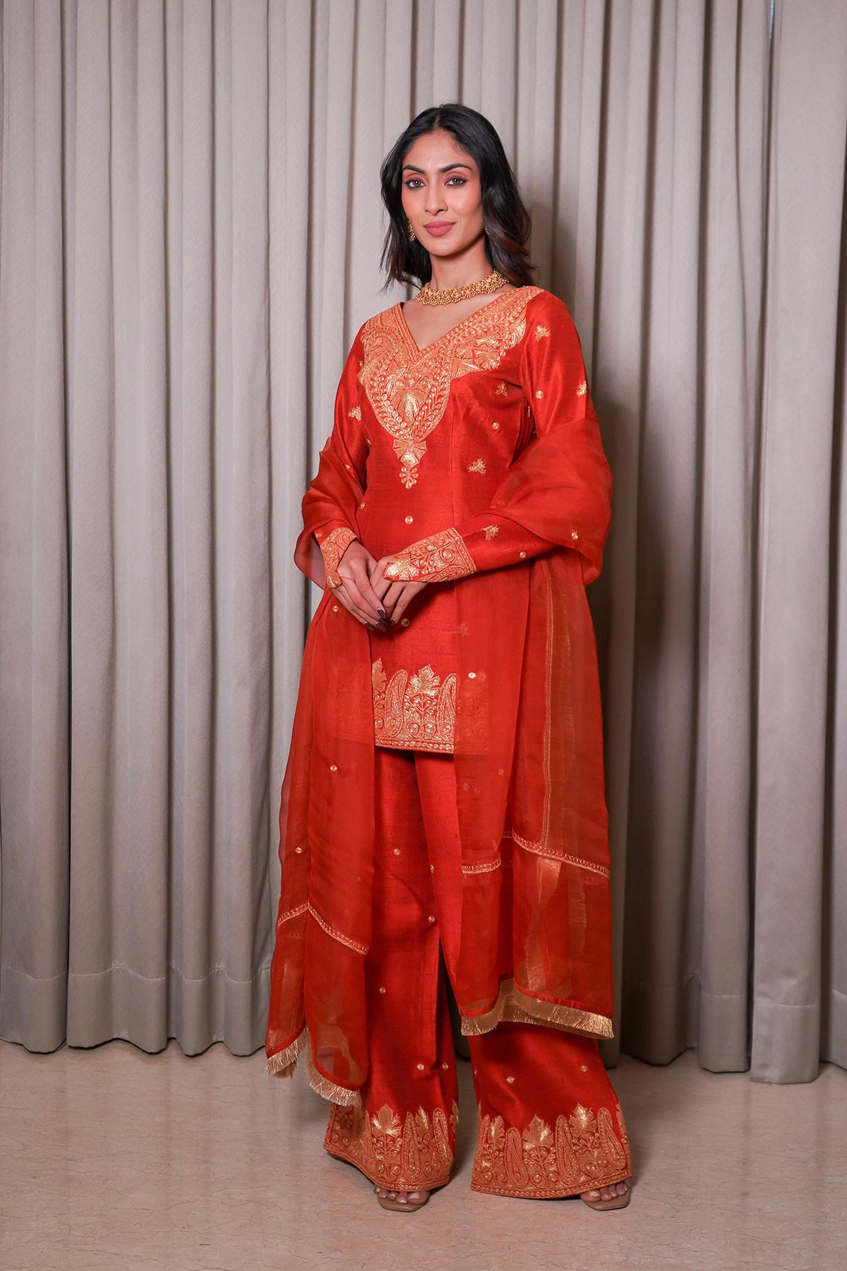Kashmiri Kurta Set